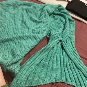 Aqua Mermaid Blanket